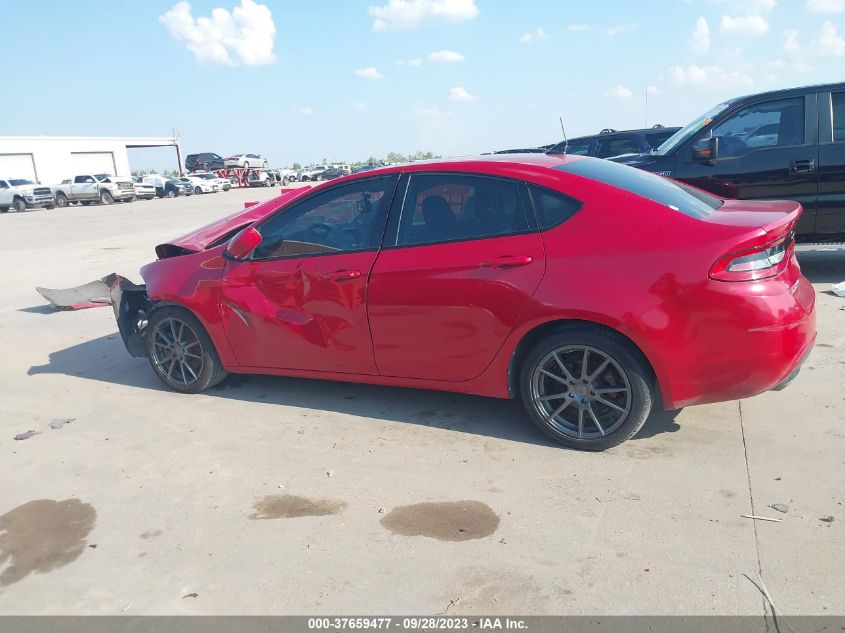 2013 DODGE DART RALLYE - 1C3CDFBH5DD648606
