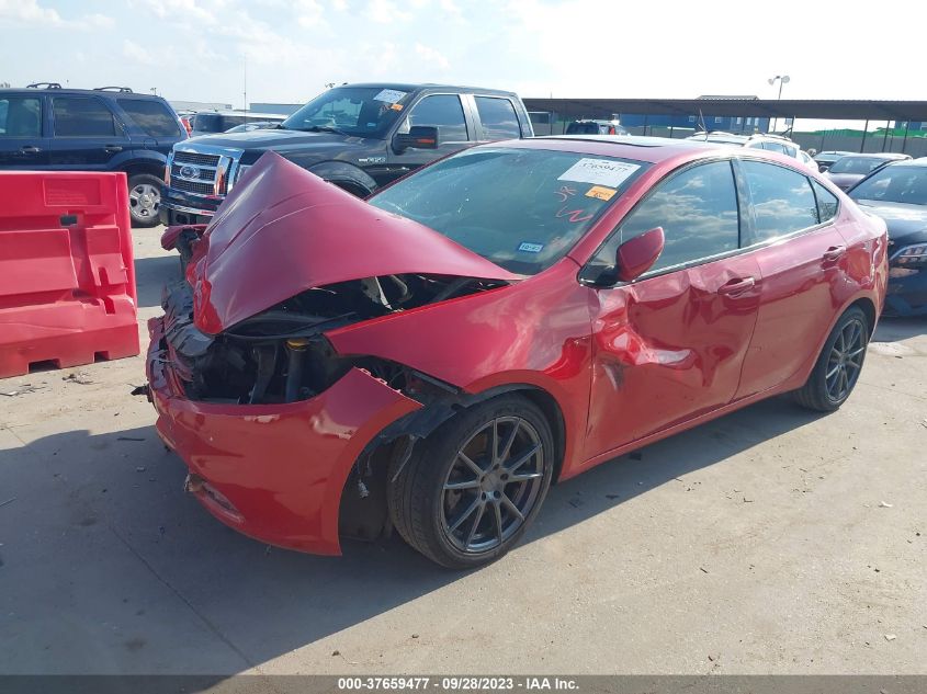 2013 DODGE DART RALLYE - 1C3CDFBH5DD648606