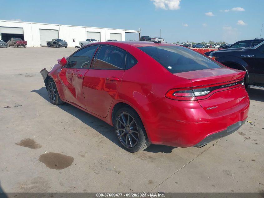 2013 DODGE DART RALLYE - 1C3CDFBH5DD648606