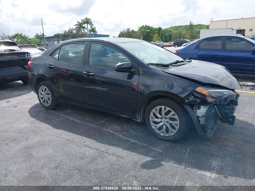 2019 TOYOTA COROLLA L/LE/SE/XLE/XSE - 2T1BURHEXKC172725