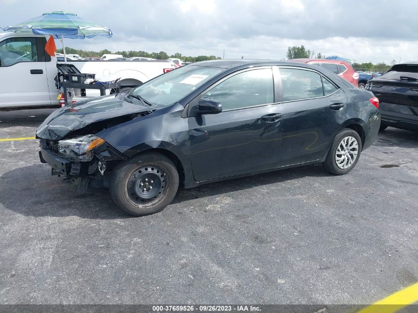 2019 TOYOTA COROLLA L/LE/SE/XLE/XSE - 2T1BURHEXKC172725