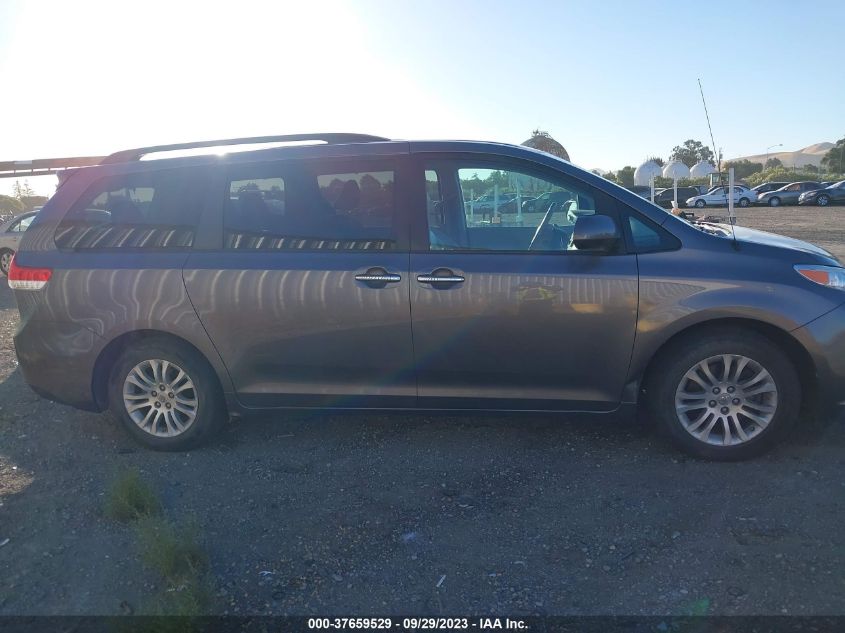 2014 TOYOTA SIENNA XLE/XLE AAS/LTD - 5TDYK3DC3ES462978