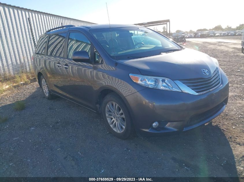 2014 TOYOTA SIENNA XLE/XLE AAS/LTD - 5TDYK3DC3ES462978