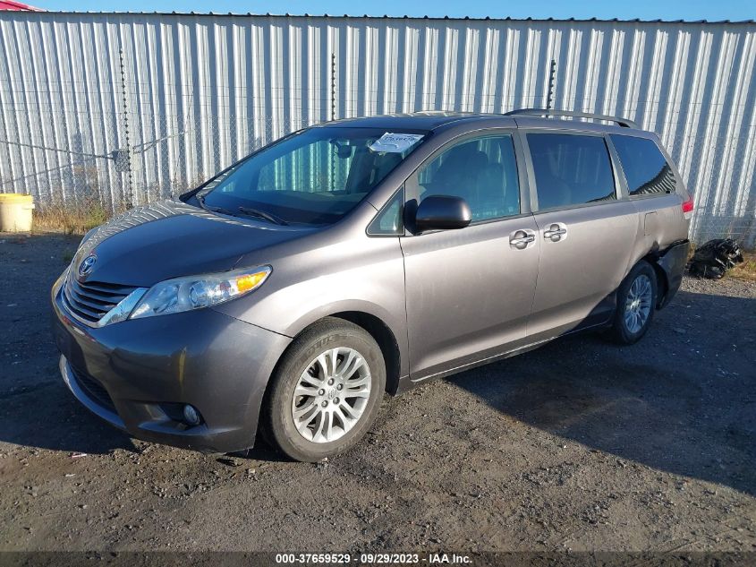 2014 TOYOTA SIENNA XLE/XLE AAS/LTD - 5TDYK3DC3ES462978