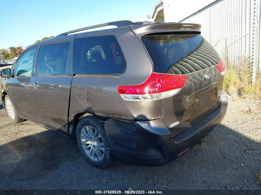 2014 TOYOTA SIENNA XLE/XLE AAS/LTD - 5TDYK3DC3ES462978