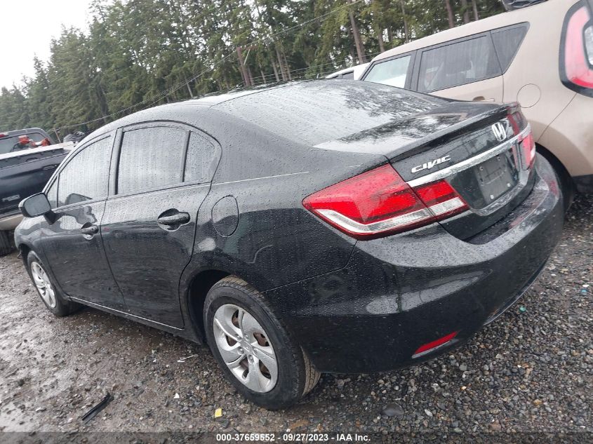 2015 HONDA CIVIC SEDAN LX - 19XFB2F5XFE701129