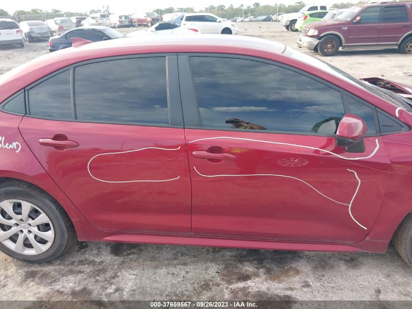 2022 TOYOTA COROLLA LE - JTDEPMAE3NJ204103