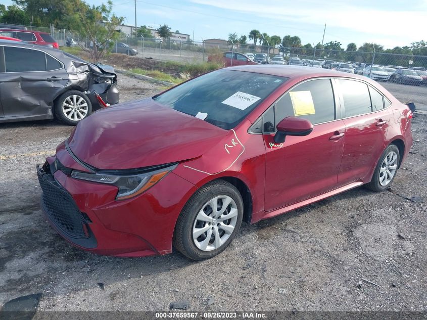 2022 TOYOTA COROLLA LE - JTDEPMAE3NJ204103