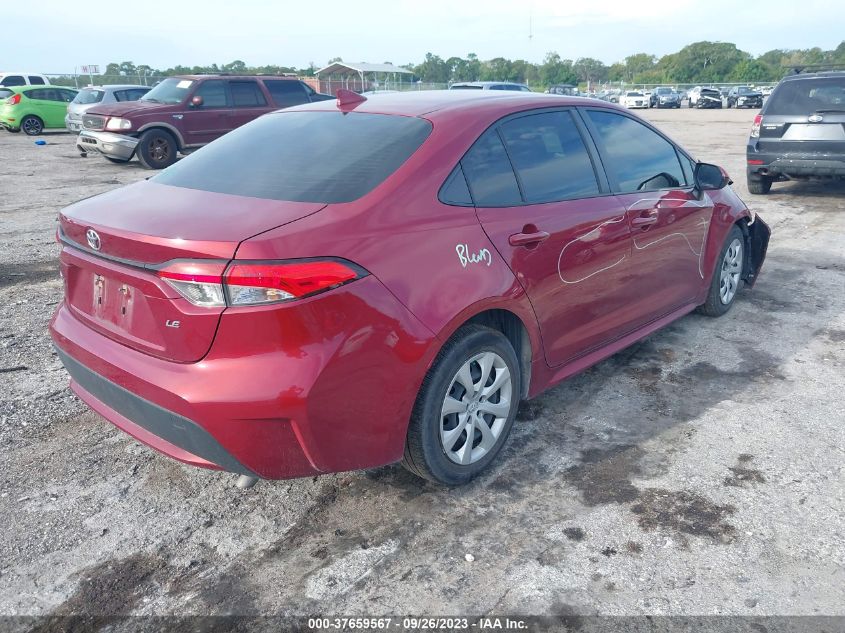 2022 TOYOTA COROLLA LE - JTDEPMAE3NJ204103