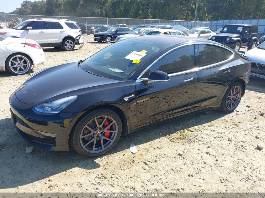 VIN 5YJ3E1EB3KF208621 2019 TESLA MODEL 3 LONG RANGE/PERFORMANCE