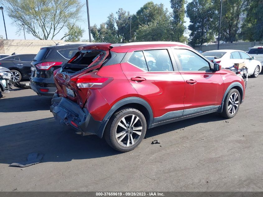 2019 NISSAN KICKS SV - 3N1CP5CU6KL516909