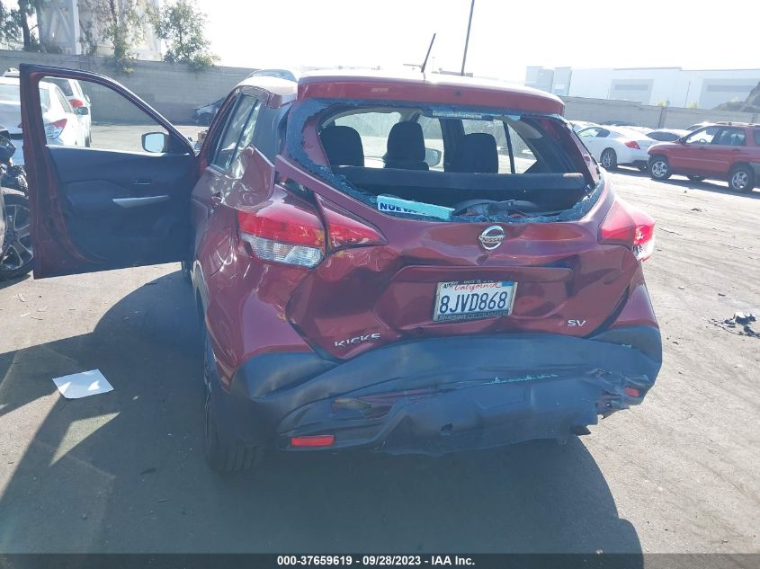2019 NISSAN KICKS SV - 3N1CP5CU6KL516909