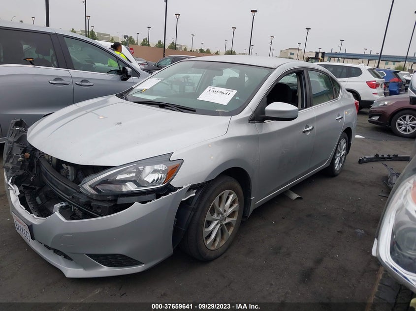 VIN 3N1AB7AP2KL604290 2019 NISSAN SENTRA SV