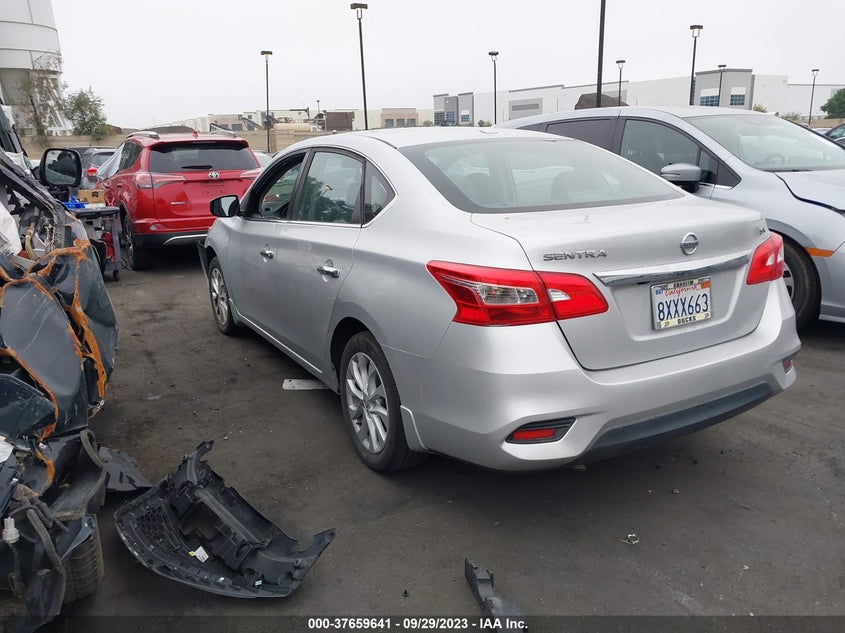VIN 3N1AB7AP2KL604290 2019 NISSAN SENTRA SV