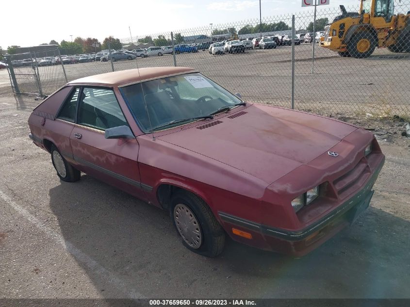 1B3BZ44C2ED184479 DODGE OMNI Photo 1