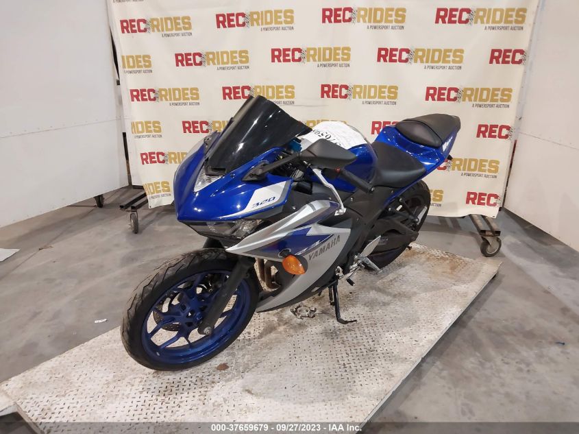 2015 YAMAHA YZFR3 MH3RH06Y6FK006896