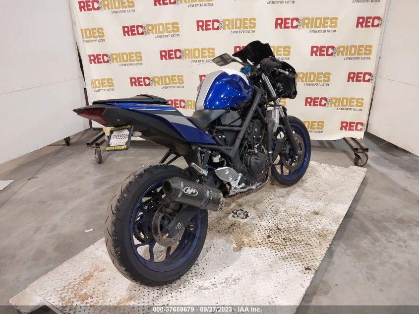 2015 YAMAHA YZFR3 MH3RH06Y6FK006896