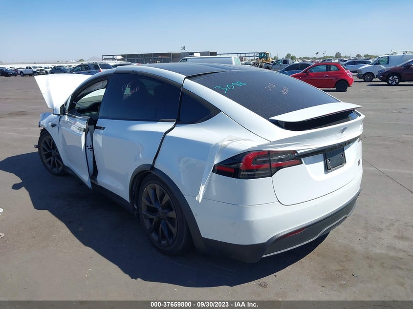 VIN 7SAXCBE66NF336780 2022 TESLA MODEL X