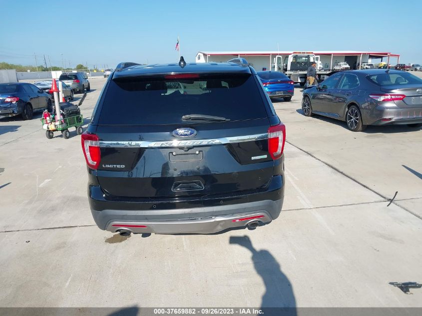 2017 FORD EXPLORER LIMITED - 1FM5K7FH3HGB66355