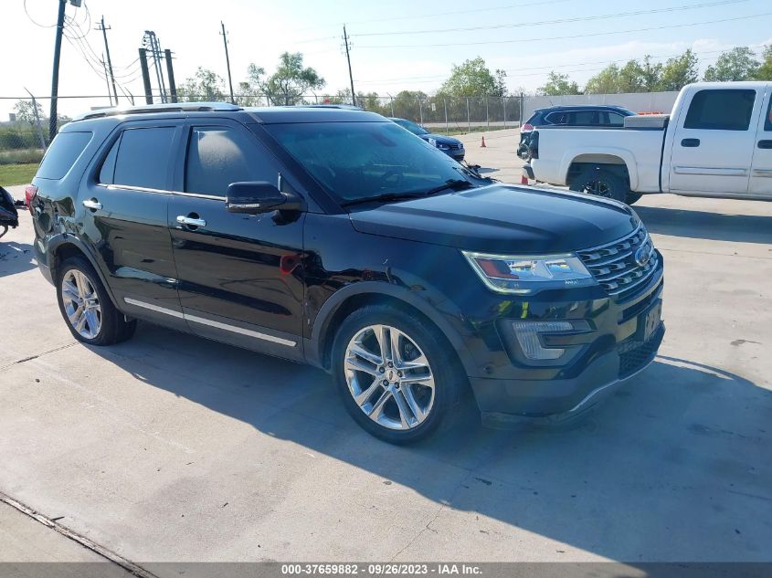 2017 FORD EXPLORER LIMITED - 1FM5K7FH3HGB66355