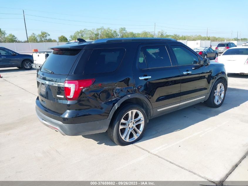 2017 FORD EXPLORER LIMITED - 1FM5K7FH3HGB66355