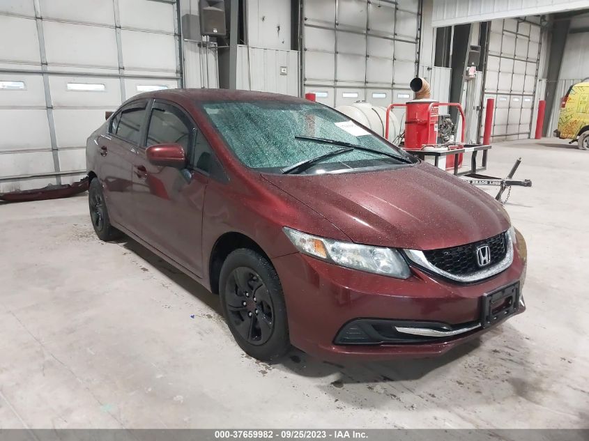 2015 HONDA CIVIC LX - 19XFB2F55FE261756