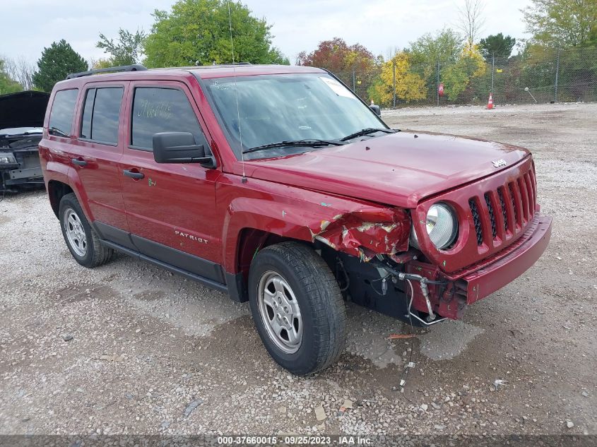2016 JEEP PATRIOT SPORT - 1C4NJPBA4GD706084