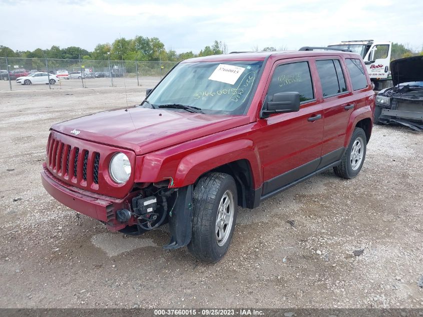 2016 JEEP PATRIOT SPORT - 1C4NJPBA4GD706084