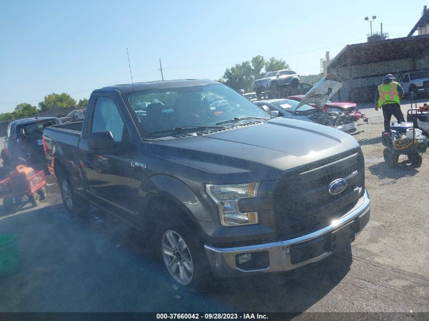 2016 FORD F-150 XL/XLT - 1FTMF1C80GKD88109