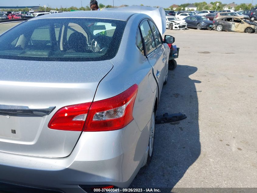 2016 NISSAN SENTRA S - 3N1AB7AP8GY301587