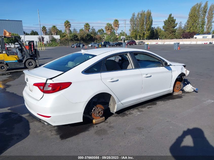 2015 HYUNDAI SONATA 2.4L SE - 5NPE24AF8FH169043