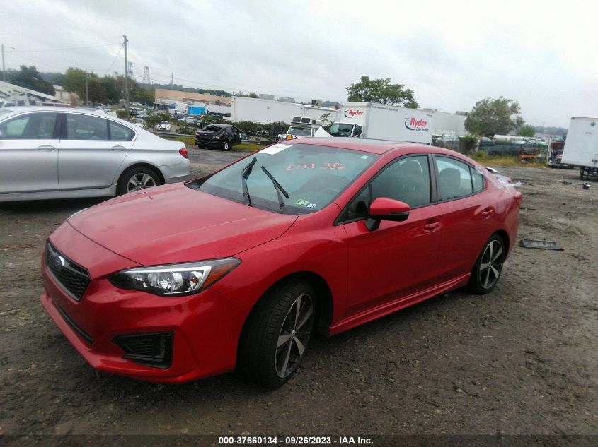 2017 SUBARU IMPREZA SPORT - 4S3GKAM60H3608382