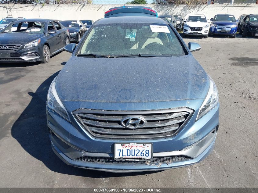 2015 HYUNDAI SONATA 2.4L SPORT - 5NPE34AFXFH165041