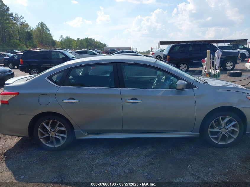 2014 NISSAN SENTRA SR - 3N1AB7AP9EY330531