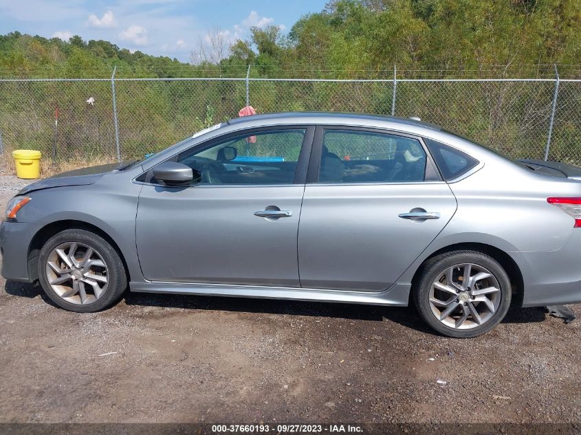 2014 NISSAN SENTRA SR - 3N1AB7AP9EY330531