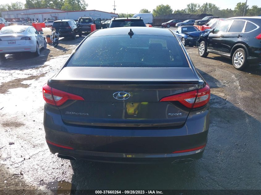 2015 HYUNDAI SONATA 2.4L SPORT - 5NPE34AF9FH087061