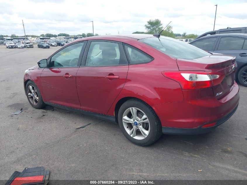 2013 FORD FOCUS SE - 1FADP3F20DL170375