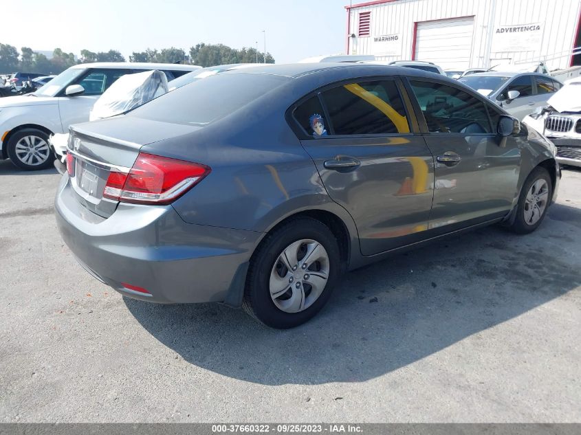 2013 HONDA CIVIC SDN LX - 19XFB2F5XDE219161