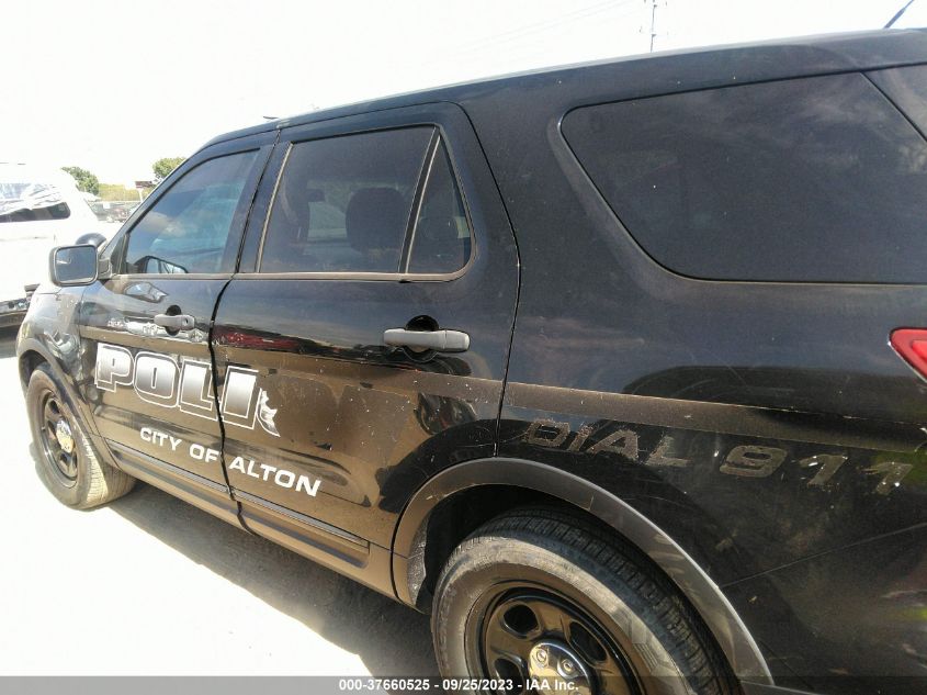 2015 FORD UTILITY POLICE 1FM5K8AT2FGB91469