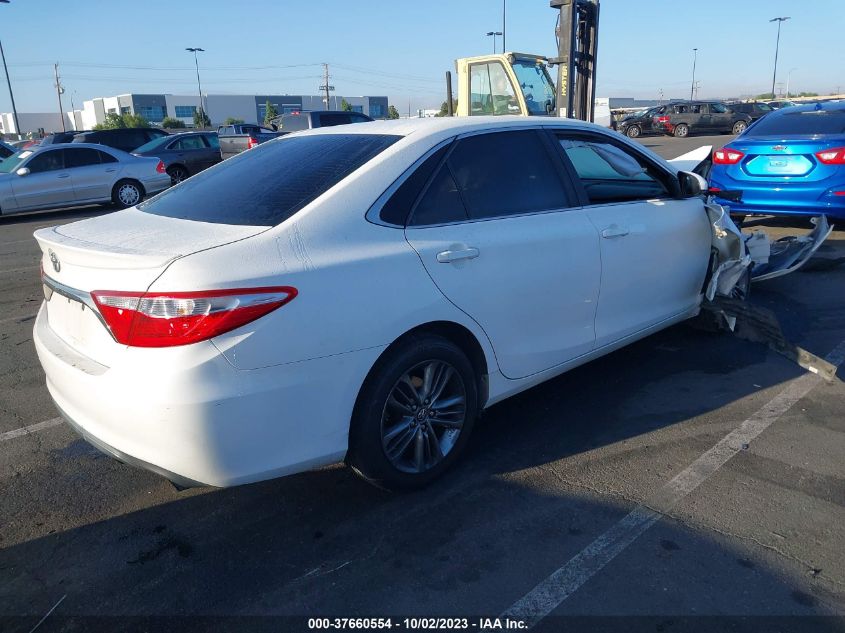 2015 TOYOTA CAMRY SE - 4T1BF1FK5FU012521