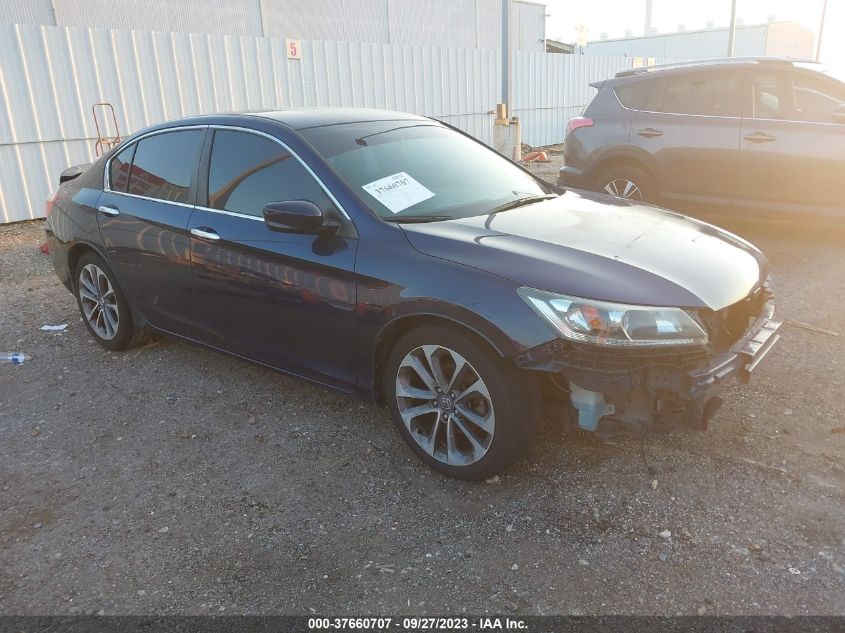 2014 HONDA ACCORD SEDAN SPORT - 1HGCR2F56EA308973