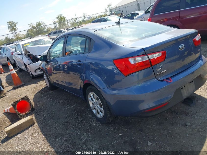 2016 KIA RIO LX - KNADM4A37G6667075