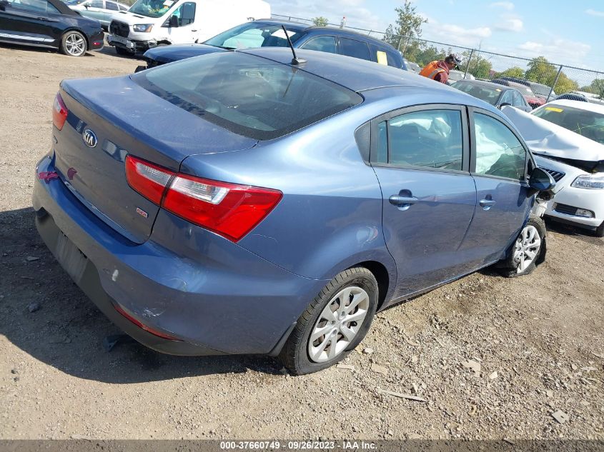 2016 KIA RIO LX - KNADM4A37G6667075