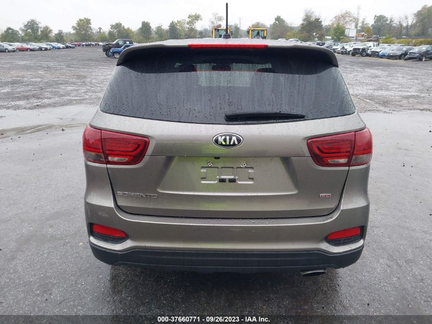 2019 KIA SORENTO L - 5XYPG4A34KG541561