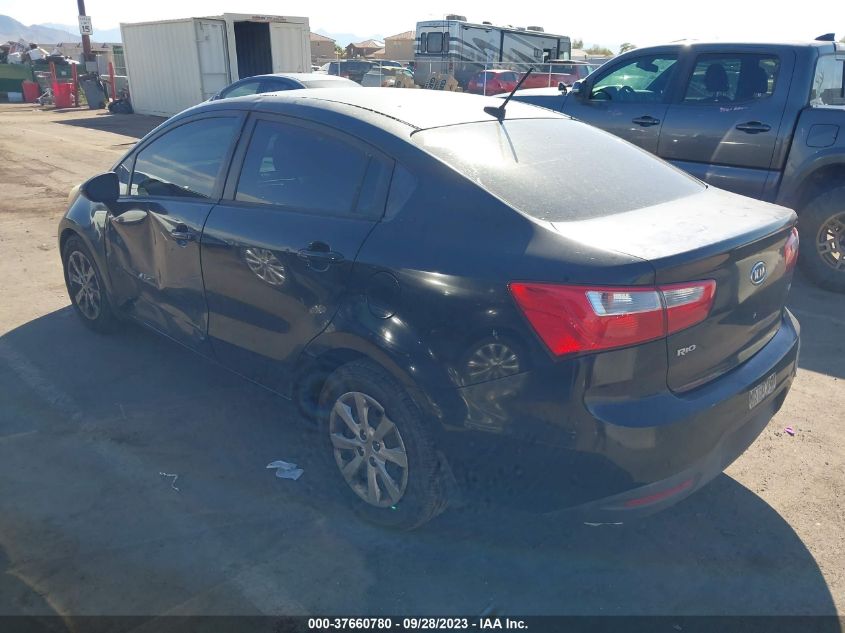 2013 KIA RIO LX - KNADM4A3XD6103089