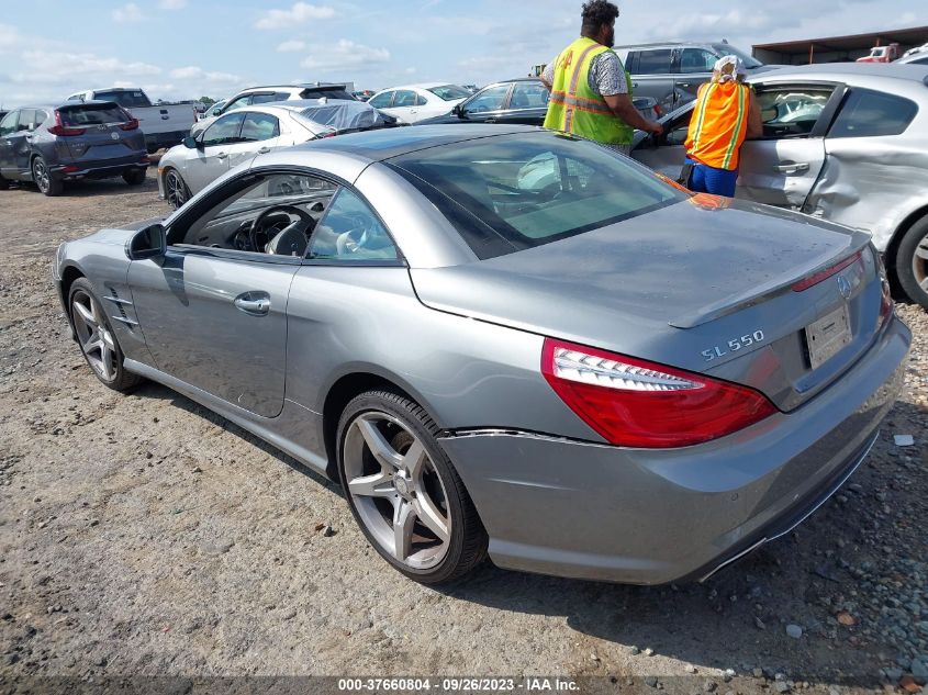2014 MERCEDES-BENZ SL 550 WDDJK7DA5EF026422