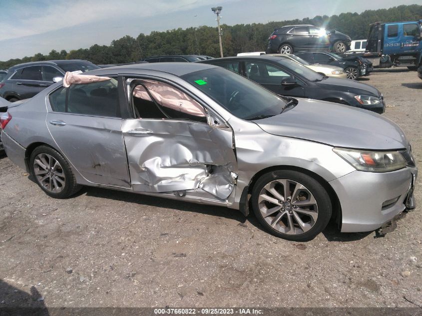 2014 HONDA ACCORD SEDAN SPORT - 1HGCR2F51EA038924