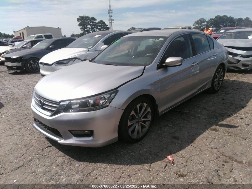 2014 HONDA ACCORD SEDAN SPORT - 1HGCR2F51EA038924