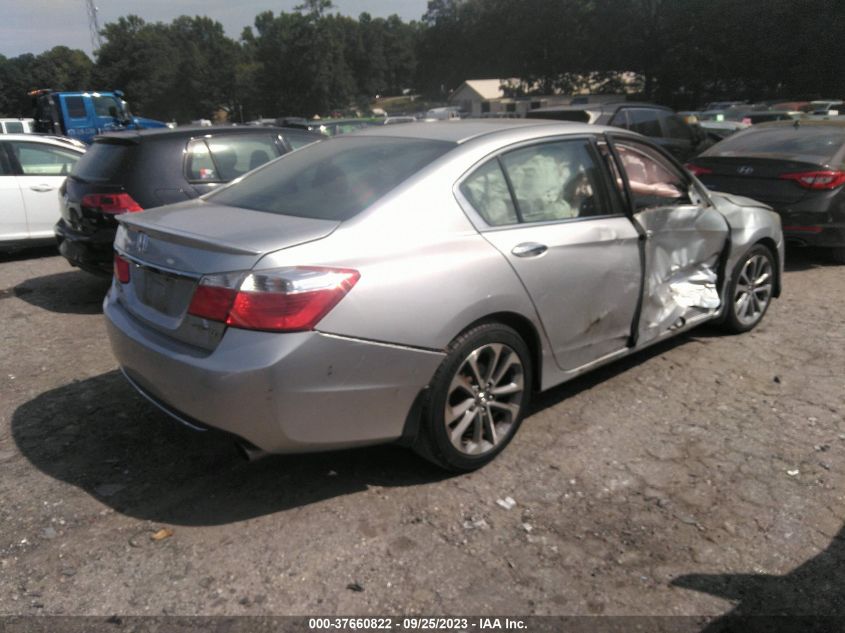 2014 HONDA ACCORD SEDAN SPORT - 1HGCR2F51EA038924