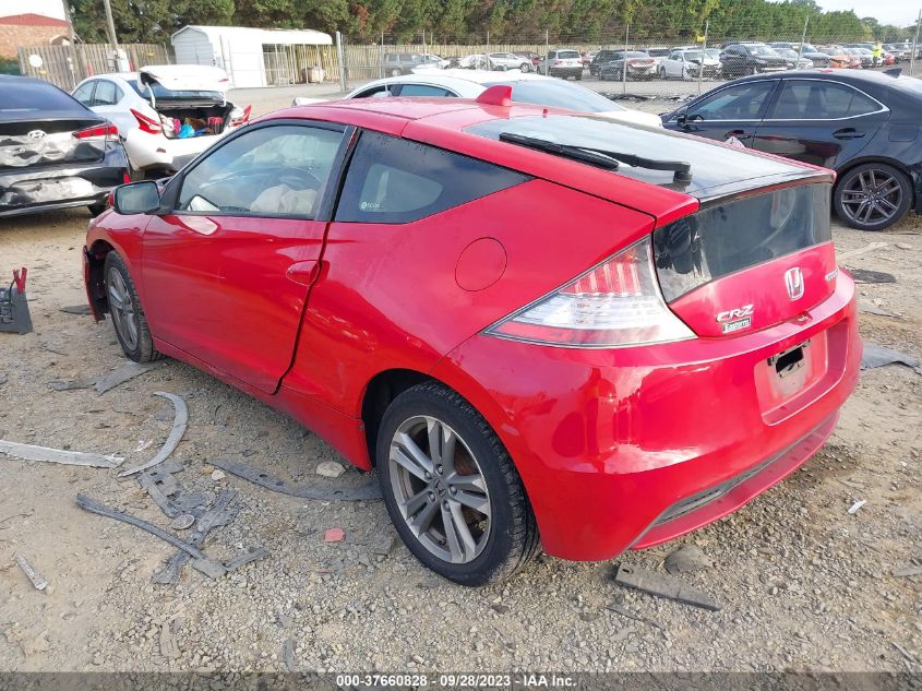 2013 HONDA CR-Z JHMZF1D44DS003906